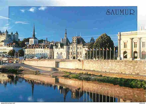 Carte postale saumur - postale,