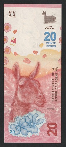 Pesos argentine 2017 - 20,