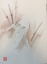 Viêthô, Aquarelle Japonisante, Asie