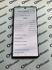 SMARTPHONE SAMSUNG GALAXY NOTE 10 PLUS SM-N975F/DS 256 Go LÉGER ÉCRAN FANTOME