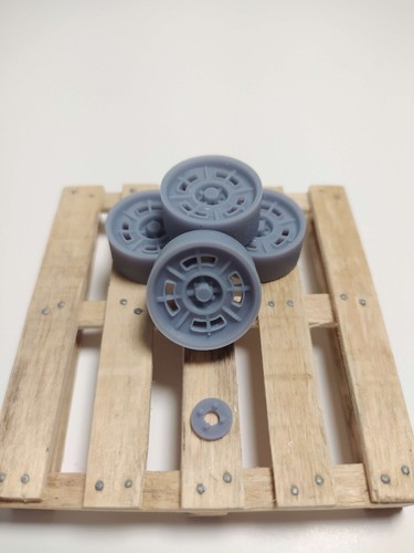 Lot jantes pour maquette - de,