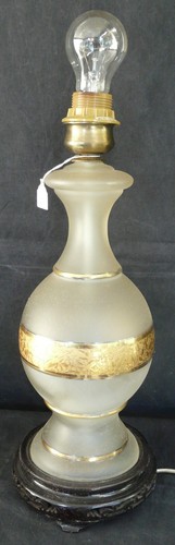 Lampe vianne verre - doré, or