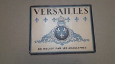 livre anaglyphes en relief, Versailles  sans lunettes
