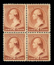 MOMEN: US STAMPS #210 MINT OG