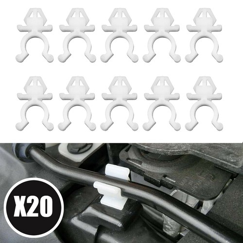 Clip porte tige capot - 20, porte-tige