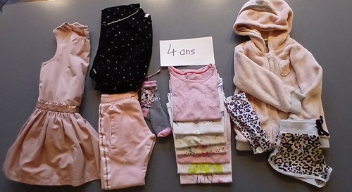 Lot vêtements fille - lot,