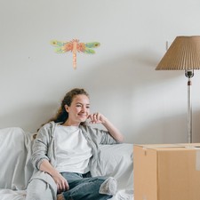  Decoration Murale Jardin Déco Maison Ornement Libellule Décoration Du