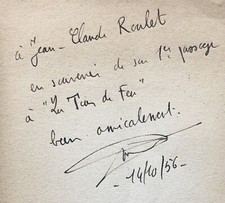 EO ENVOI 1956 Pierre Boujut 