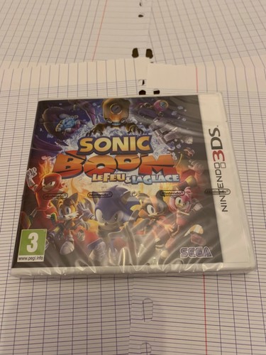 Sonic boom feu la - sonic, glace