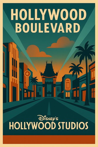 Disney hollywood boulevard - disney,