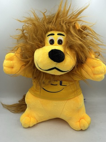 Peluche lion mascotte - lion, lcl