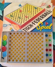 Ancien Jeu , Tisch Federball , Marque Spiel 