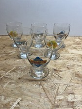 Lot De 6 Ancien Verres Anisette Collection