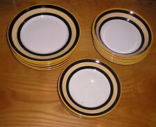 Service de table 6 personnes HB Quimper, 18 pièces