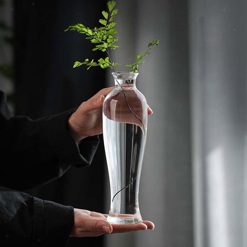 Vase fleurs verre - fleurs, en