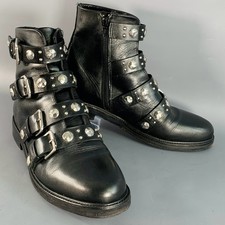 MAJE Taille 9 Cuir Noir