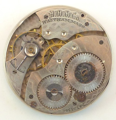Antique waltham 210 pocket - waltham,
