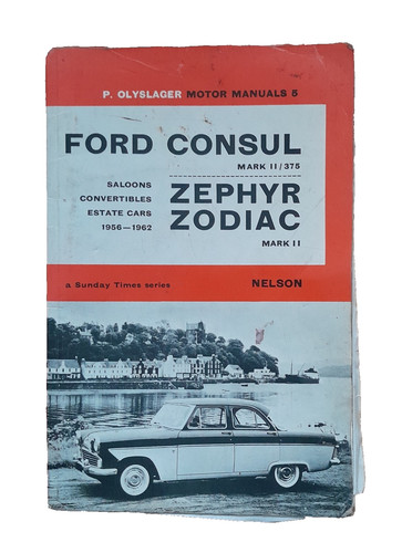 Vtg ford consul mark 375 - consul,
