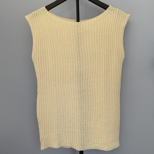 Zara cream ribbed knit - ribbed,