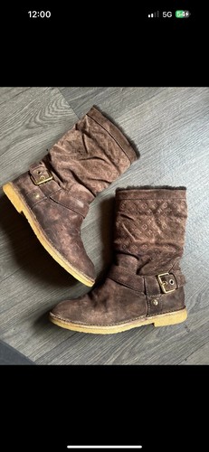 Bottes cuir fourrée - bottes,