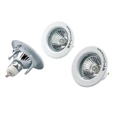 Lot de 3 spots halogènes encastrables Philips / Massive