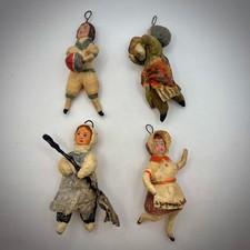 Lot de 4 poupées vintage en