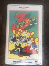 LES TROIS MOUSQUETAIRES ... VICTOR ANTONESCU ... VHS