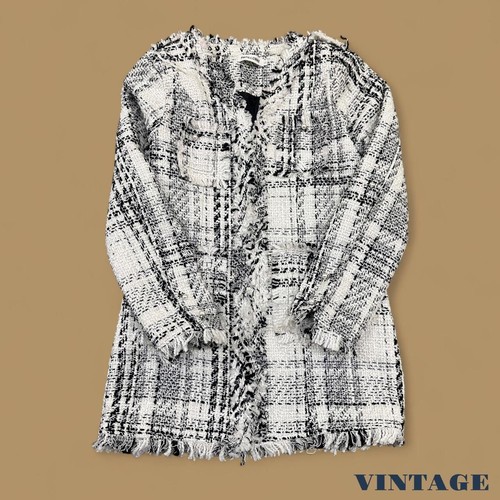 Veste franges carreaux - À, À