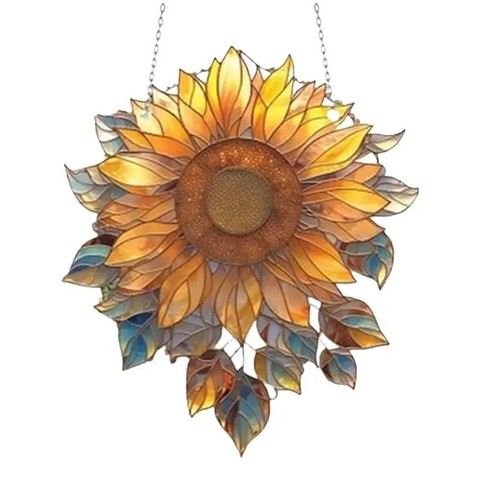 Tournesol acrylique tenture - tournesol,