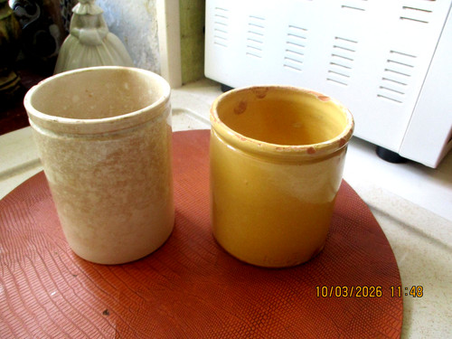 Pots confitures anciens - pots,
