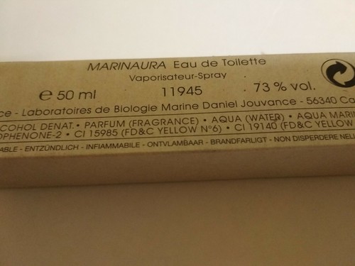 Marinaura eau toilette 50ml - eau,