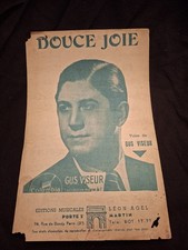 Partition douce joie gus - partition,
