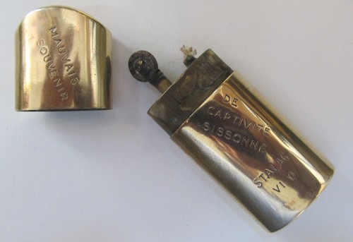 Briquet souvenir prisonnier - briquet,