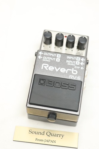 Pédales effet boss 6 - boss, rv-6