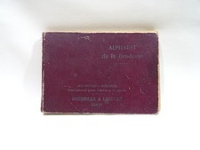 ANCIEN LIVRET ALPHABET DE BRODERIE D M C MERCERIE BOURSOLLE LESAVRE DIJON