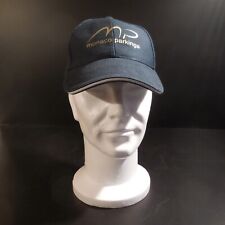 Casquette Monaco Parkings adulte vintage unisexe coton noir jaune or N4314