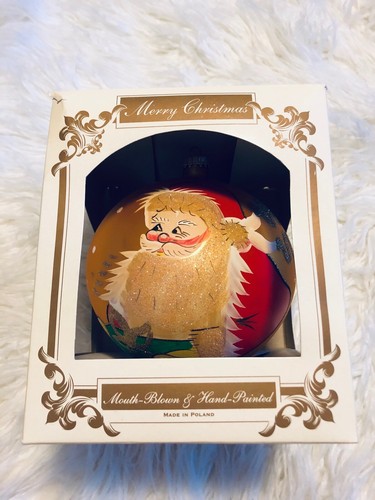 Vintage mouth blown hand - vintage,