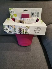 SET DE 3 JARDINIÈRES VERTICALES ROSES FONCÉ 