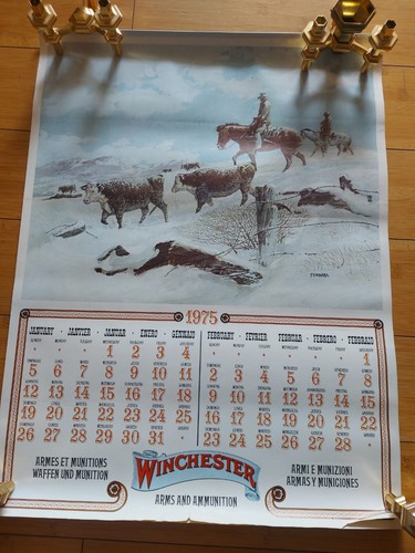 Affiche calendrier fusil - ,,