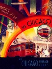 86622 exhibition 1934 chicago - 86622,