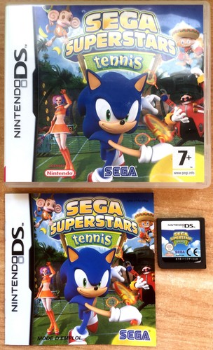Sega superstars tennis complet - sega,