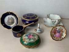 LOT DIVERS PORCELAINE SEVRES - LIMOGES - BAVARIA