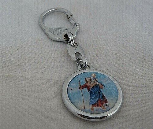 Porte clés saint christophe - ,