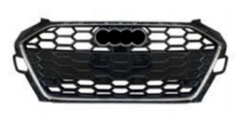 Calandre noire lustrée avec - lustrée,