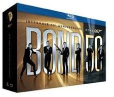 Blu-Ray James Bond 007 - Bond 50 : Intégrale 50ème Anniversaire des 22 films - 