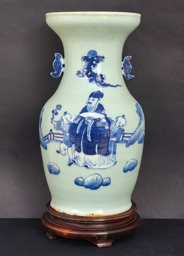 Magnifique grand vase xixe - magnifique,