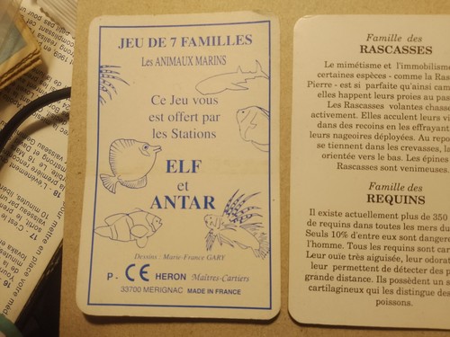 Jeu familles les - de, 7