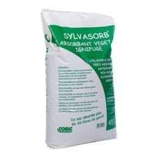Absorbant végétal 45L agréé DDE SYLVASORB - Cobic
