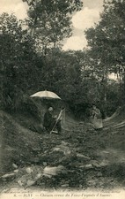 Carte IGNY Chemin creux du