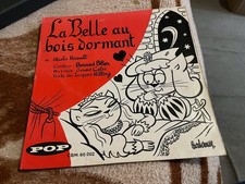 LP 25cm LA BELLE AU BOIS DORMANT Bernard Blier Gérard Calvi dessin BARBEROUSSE